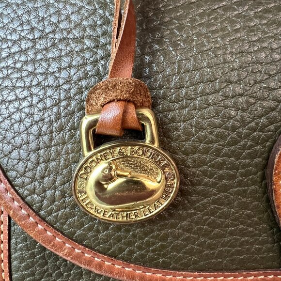 Dooney and Bourke Green Top Handle Bag - Picture 5 of 8